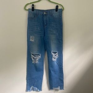 Jeans. New w/o tag. Never worn. Comfy.
